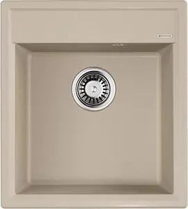 Мойка кухонная Omoikiri Daisen 46-SA бежевый 4993615 Мойка кухонная Omoikiri Daisen 46-SA бежевый 4993615, 1