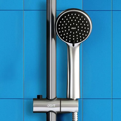 Душевая система со смесителем для ванны Dorff Logic нержавеющая сталь D0703000SS