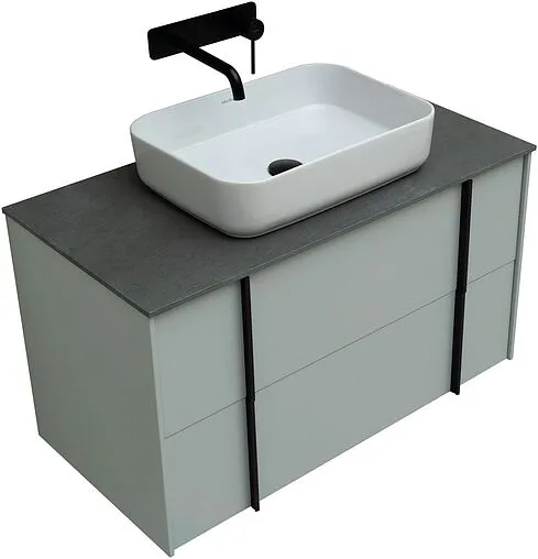 Тумба-умывальник подвесной Allen Brau Reality 90 папирус 1.32006.PWM+