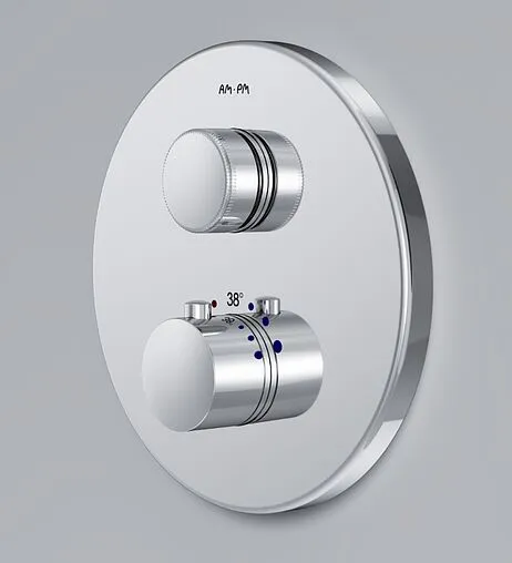 Термостат для 2 потребителей Am.Pm Inspire 2.0 хром F50A75700