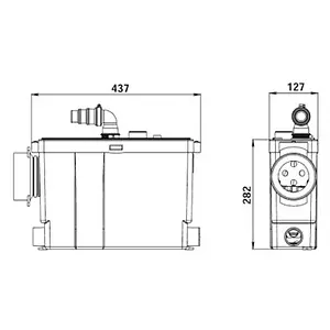 Канализационная насосная установка SFA Sanipack Канализационная насосная установка SFA Sanipack, 2