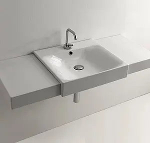 Раковина Kerasan Cento 50 белый 354601*1 Раковина Kerasan Cento 50 белый 354601*1, 5