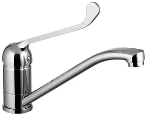 Смеситель для раковины хирургический Lemark Project хром LM4604C Смеситель для раковины хирургический Lemark Project хром LM4604C, 1