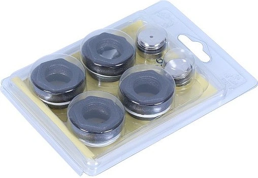 Комплект радиаторный универсальный ½&quot; Global черный