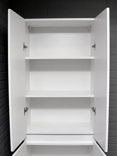 Шкаф-пенал напольный Айсберг Норма 60 белый DA1625P