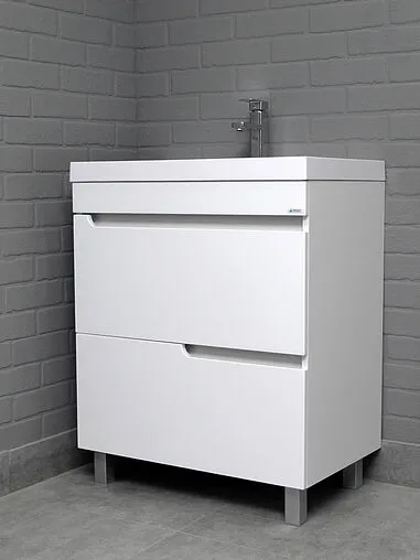 Тумба под умывальник напольный Айсберг Веста 70 белый DV5907T