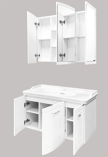 Тумба-умывальник подвесная Comforty Палини 100 белый 00004148011CF