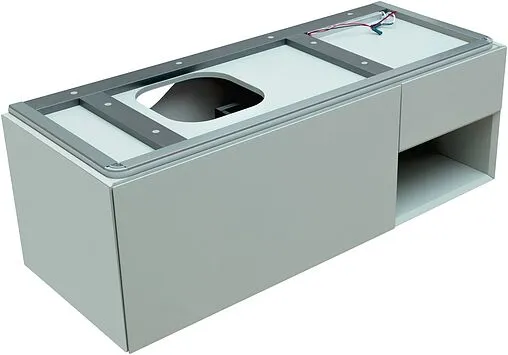 Тумба под умывальник подвесная Allen Brau Infinity 120 L папирус 1.21006.PWM