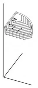 Полка SMARTsant хром SM005AA, 2