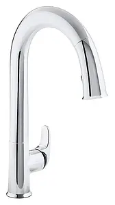 Смеситель для кухни с выдвижным изливом Jacob Delafon Sensate хром E72218-B7-CP, 1