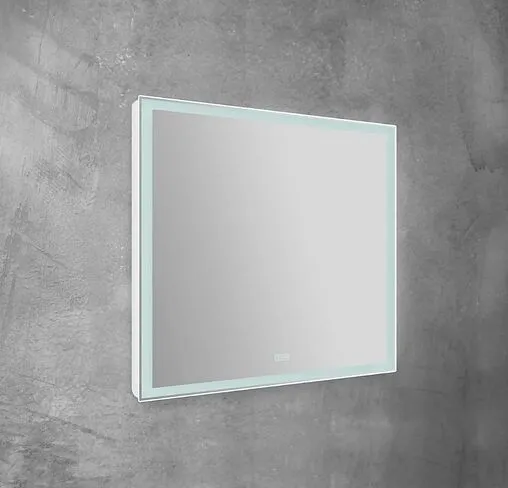 Зеркало с подсветкой BelBagno 80x80 с подогревом SPC-GRT-800-800-LED-TCH-WARM