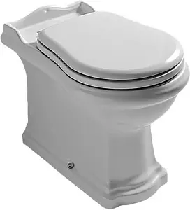 Унитаз приставной Kerasan Retro белый 101601 Унитаз приставной Kerasan Retro белый 101601, 1