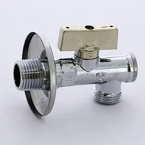 Кран шаровый угловой с фильтром ½"н x ½"н Bugatti Minnesota 08710007 Кран шаровый угловой с фильтром ½"н x ½"н Bugatti Minnesota 08710007, 1