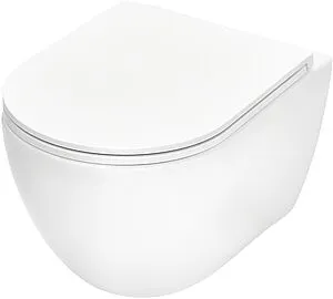 Унитаз подвесной безободковый TECEspring R Tornado, в усиленной упаковке белый 9700998P, 1