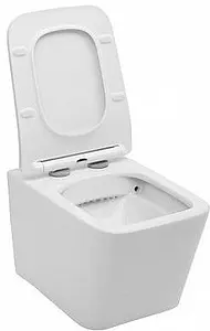 Унитаз подвесной безободковый Aquanet Tavr-W Rimless белый TAVR-W Унитаз подвесной безободковый Aquanet Tavr-W Rimless белый TAVR-W, 5