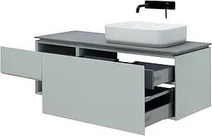 Тумба под умывальник подвесная Allen Brau Infinity 120 R папирус 1.21008.PWM, 5