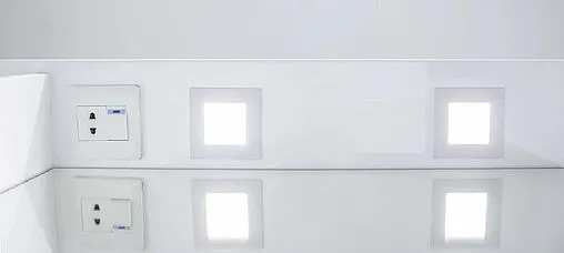 Шкаф-зеркало Домино Cube 80 L белый DC5010HZ