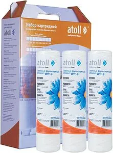 Комплект сменных картриджей Slim Line 10&quot; Atoll №307 STDA ATECRT307, 1