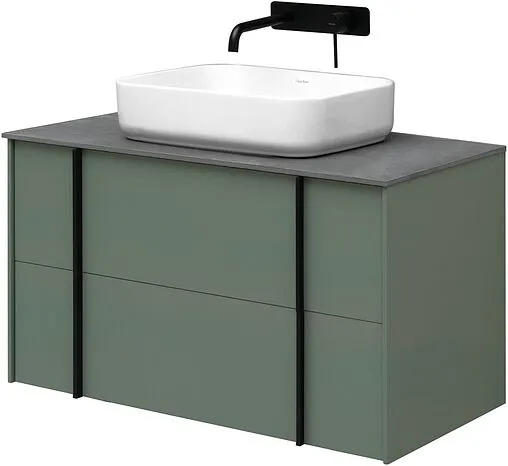 Тумба под умывальник подвесная Allen Brau Reality 90 олива 1.32006.CGM