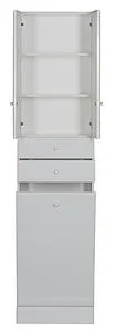 Шкаф-пенал напольный Aquanet Марсель белый 101163 Шкаф-пенал напольный Aquanet Марсель белый 101163, 5