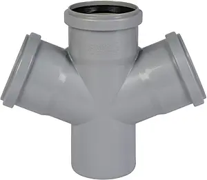 Крестовина одноплоскостная внутренняя D=75x75x75мм Угол 67° Ostendorf HTDA 113900, 1