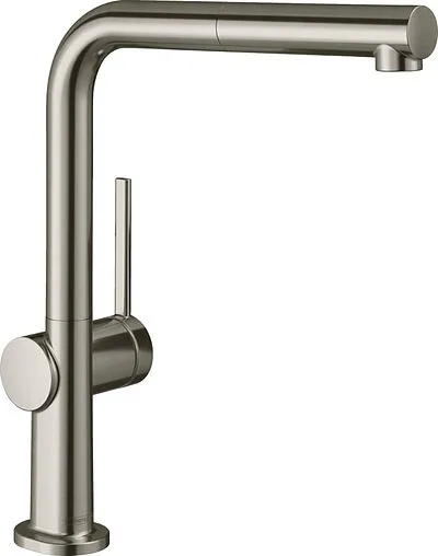 Смеситель для кухни с выдвижным изливом Hansgrohe Talis M54 270 1jet под сталь 72808800