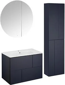 Тумба-умывальник подвесная Roca Luna 80 синий ZRU9307767+ Тумба-умывальник подвесная Roca Luna 80 синий ZRU9307767+, 5