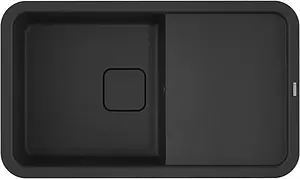 Мойка кухонная Omoikiri Tasogare 86-BL черный 4993469 Мойка кухонная Omoikiri Tasogare 86-BL черный 4993469, 1