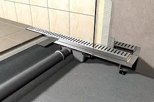 Решетка для лотка 1144мм AlcaPlast Pure-1150L Решетка для лотка 1144мм AlcaPlast Pure-1150L, 4