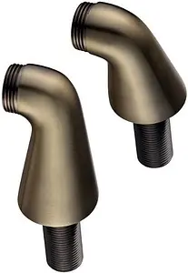 Переходник угловой для смесителя на край ванны Lemark бронза LM8556BR, 1