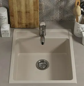 Мойка кухонная Uperwood UPD-406 лён 391020203 Мойка кухонная Uperwood UPD-406 лён 391020203, 4