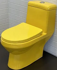 Унитаз-компакт детский Comforty желтый 2311Y Унитаз-компакт детский Comforty желтый 2311Y, 1