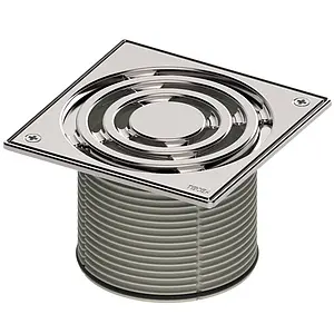 Решетка для трапа с фиксатором TECEdrainpoint S Quadratum 100x100мм 3660010 Решетка для трапа с фиксатором TECEdrainpoint S Quadratum 100x100мм 3660010, 1