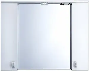 Шкаф-зеркало IDDIS Rise 90 белый RIS90W0i99, 1