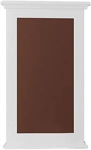 Зеркало Opadiris Палермо 50 белый Z0000008556 Зеркало Opadiris Палермо 50 белый Z0000008556, 1