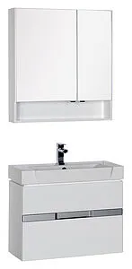 Шкаф-зеркало Aquanet Виго 80 L белый 00183401 Шкаф-зеркало Aquanet Виго 80 L белый 00183401, 3