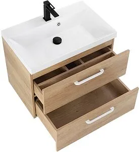 Тумба-умывальник подвесная BelBagno AURORA 60 Rovere Nebrasca Nature AURORA-600-2C-SO-RNN+BB600/450-LV-MR-AST, 3