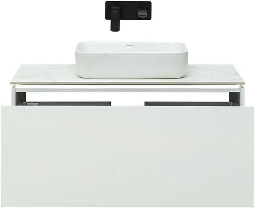 Тумба-умывальник подвесная Allen Brau Infinity 100 белый 1.21004.WM+