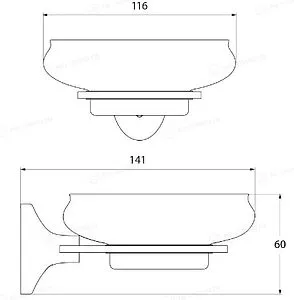 Мыльница IDDIS Leaf хром LEASBC0i42 Мыльница IDDIS Leaf хром LEASBC0i42, 2