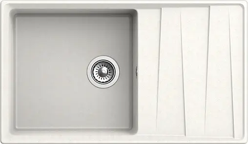 Мойка кухонная GranFest Level LV-860L белый