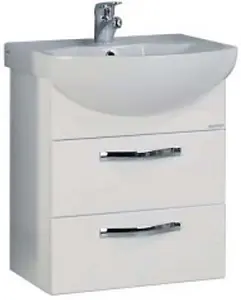 Тумба-умывальник подвесная Aquaton Ария 50 M белый 1A1400K0AA010, 1