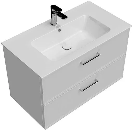 Тумба под умывальник подвесная Kerama Marazzi Piano Classic 85 ясень белый PIA.CL.85\WHT.M Тумба под умывальник подвесная Kerama Marazzi Piano Classic 85 ясень белый PIA.CL.85\WHT.M