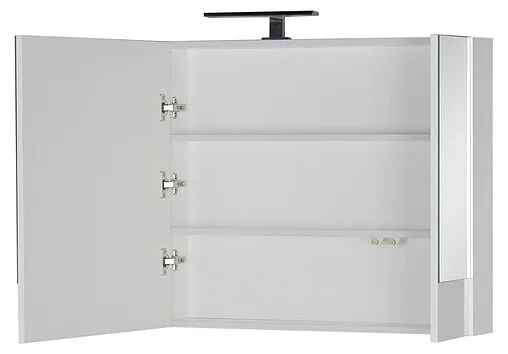 Шкаф-зеркало Aquanet Нота 100 белый 00165372