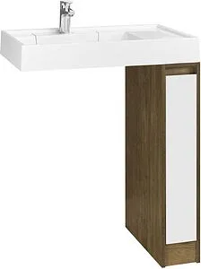 Фасад для тумбы Aquaton Лондри 20 белый 1A275001LH010, 3