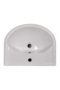 Тумба-умывальник напольная Айсберг Радуга Красный 55 красный/белый DA1102TR+Вн МуБ03, 5