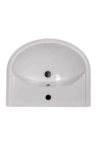 Тумба-умывальник напольный Айсберг Радуга Красный 55 красный/белый DA1102TR+Вн МуБ03