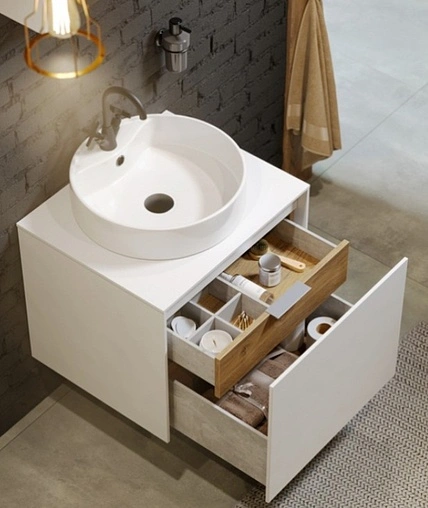 Тумба-умывальник подвесная Aqwella Mobi 60 дуб балтийский MOB0106DB+MOB0706DB+641945 Тумба-умывальник подвесная Aqwella Mobi 60 дуб балтийский MOB0106DB+MOB0706DB+641945