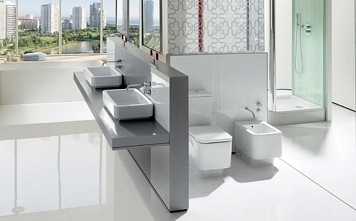 Унитаз-компакт Roca Element белый 342577000+341570000