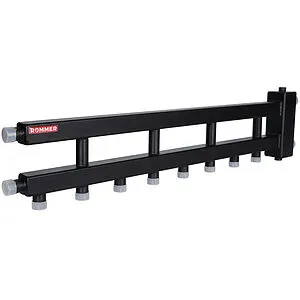 Распределительный коллектор 5 контуров с гидрострелкой 1½&quot;н x 1&quot;н Rommer RDG-0060-014045, 1