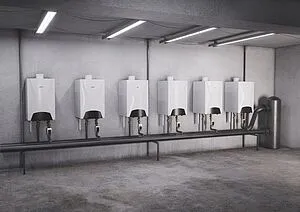 Настенный конденсационный газовый котел одноконтурный турбированный 65кВт E.C.A. Felis Slave Boiler 65 KW 8006720000 Настенный конденсационный газовый котел одноконтурный турбированный 65кВт E.C.A. Felis Slave Boiler 65 KW 8006720000, 2